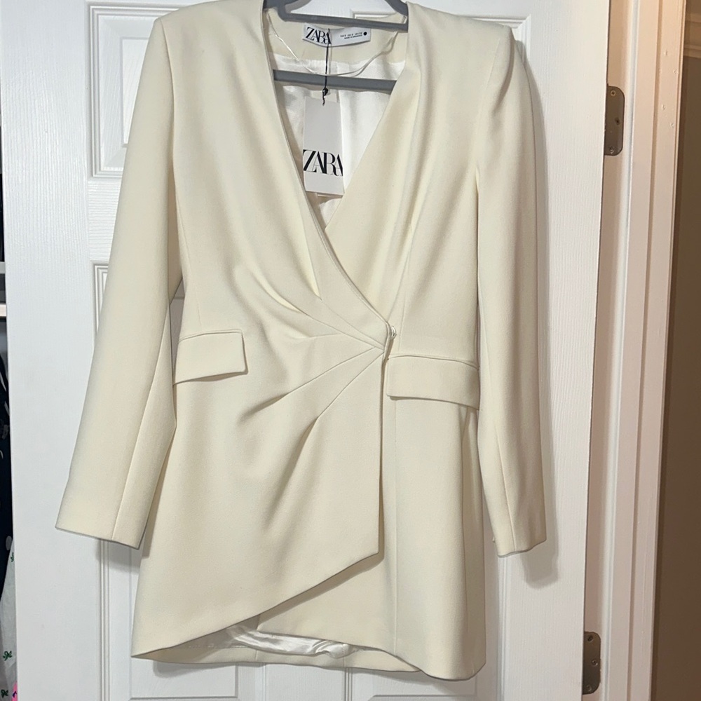🆕 ZARA asymmetric Blazer Dress 🆕